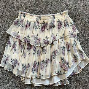 Loveshack Fancy Ruffle Mini Skirt